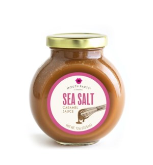12 oz sea salt caramel sauce jar